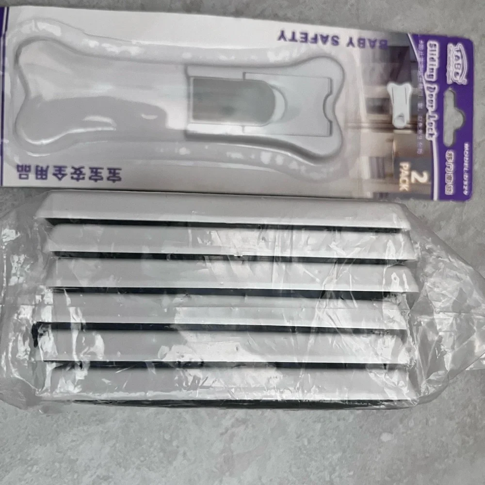 Self closing Outlet Covers and Sliding Door Lock - Picture 3 of 4